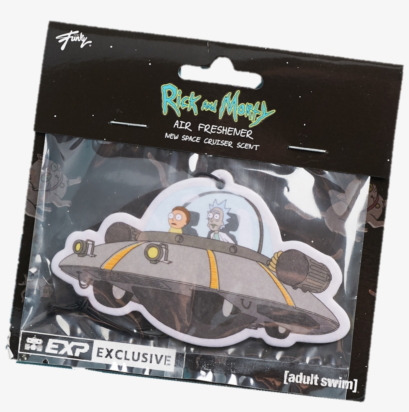 Geek Fuel Exp Exclusive Rick And Morty Space Cruiser - Rick And Morty, transparent png #3955195