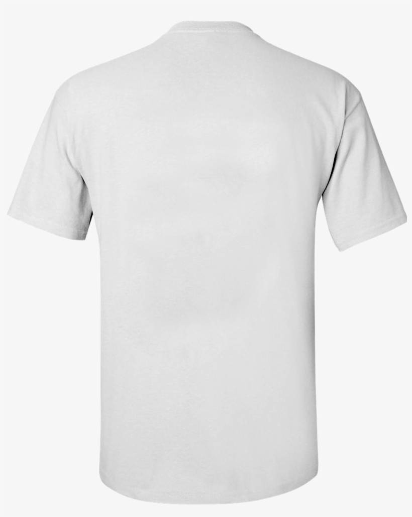 White T Shirt Front And Back Png - White Tshirt Back Png - Free