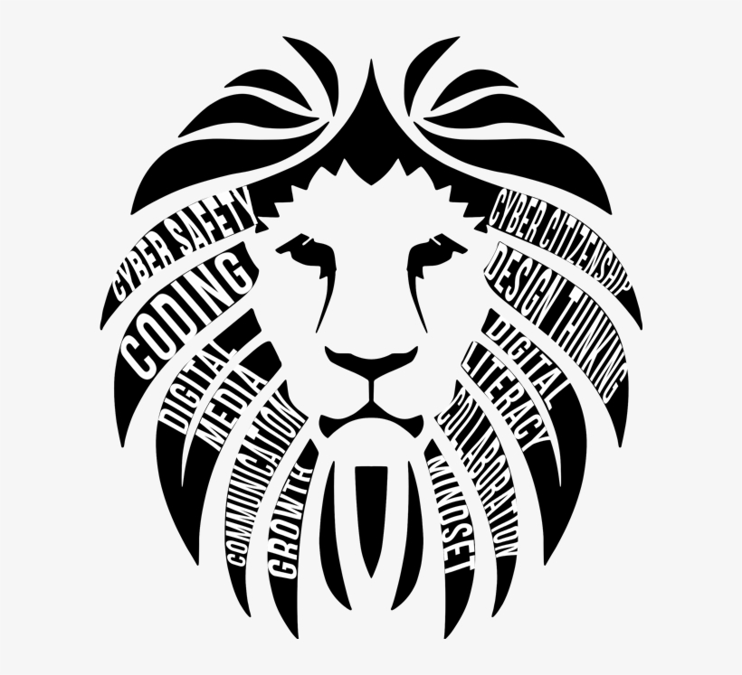 Lakewood Lion Logo - Vector Lion Head Png, transparent png #3955332