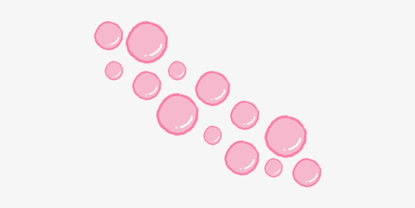 Pink And Bubbles Image - Png Bubbles, transparent png #3955456
