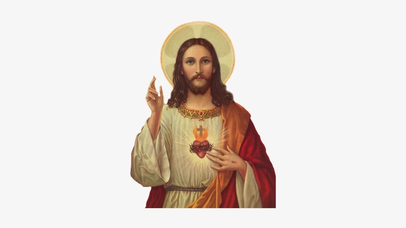 Sacred Heart Transparent - Sacred Heart Jesus Png, transparent png #3955462