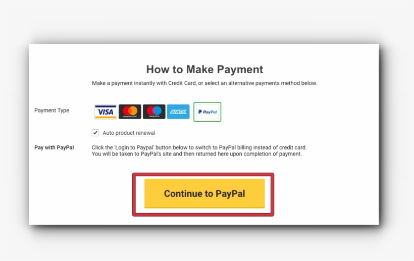 Select Paypal And Click “continue To Paypal” - Barclaycard, transparent png #3955590
