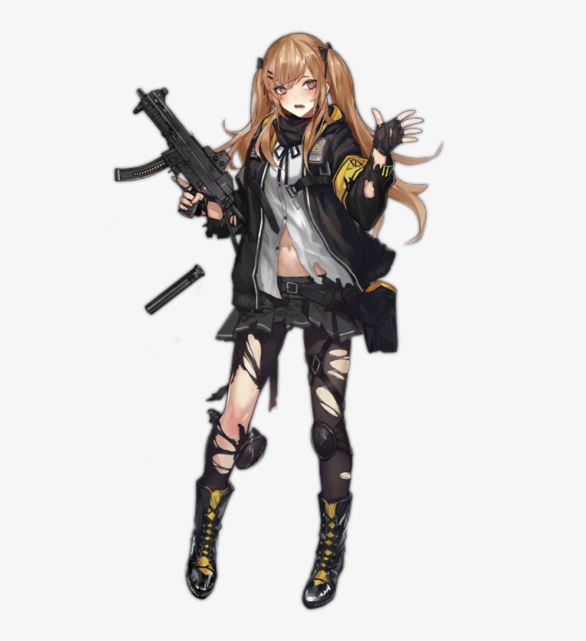 Military Man - Girls Frontline Ump9 Costume, transparent png #3955994