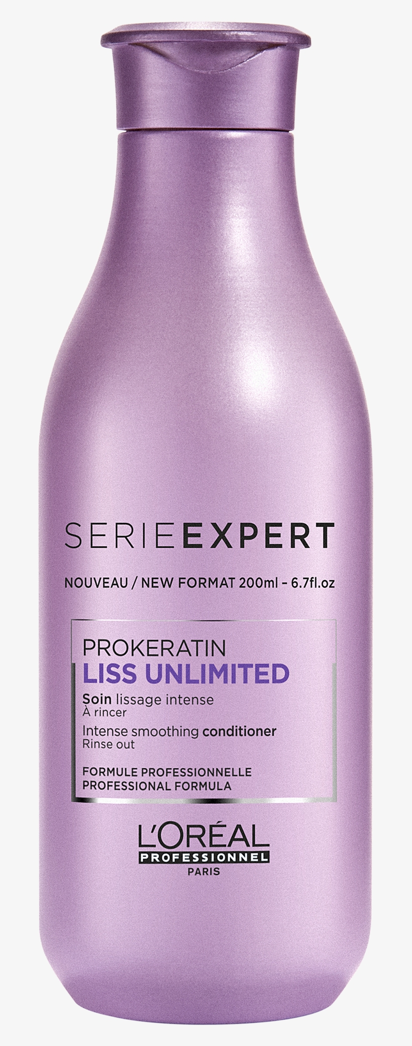 L'oréal Serie Expert Liss Unlimited Conditioner 150ml - L Oreal Serie Expert Pro Keratin Liss Unlimited, transparent png #3956100