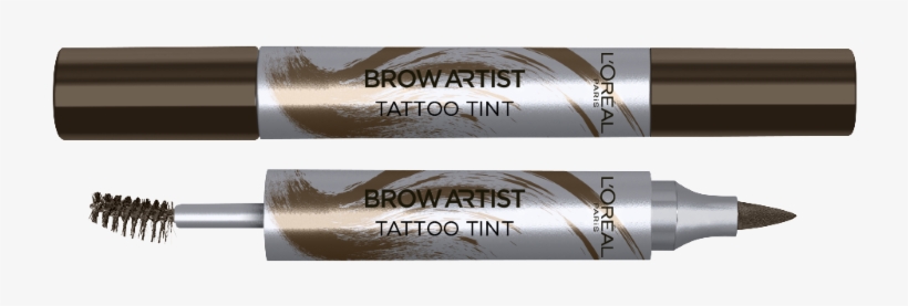 Duo Ended Long Lasting Tattoo Tint - L Oreal Paris Brow Artist Tattoo Tint, transparent png #3956527