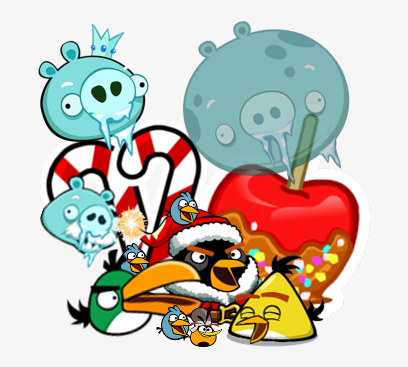 Image - Angry Birds Seasons, transparent png #3956574