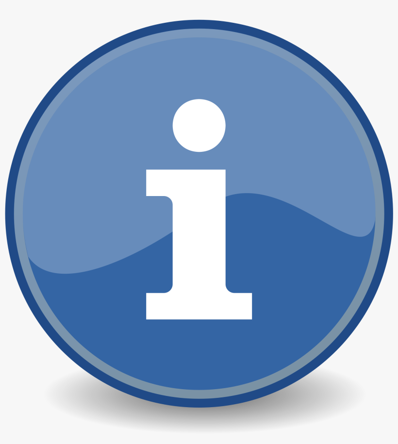 File - Emblem-notice - Svg - Information, transparent png #3956603