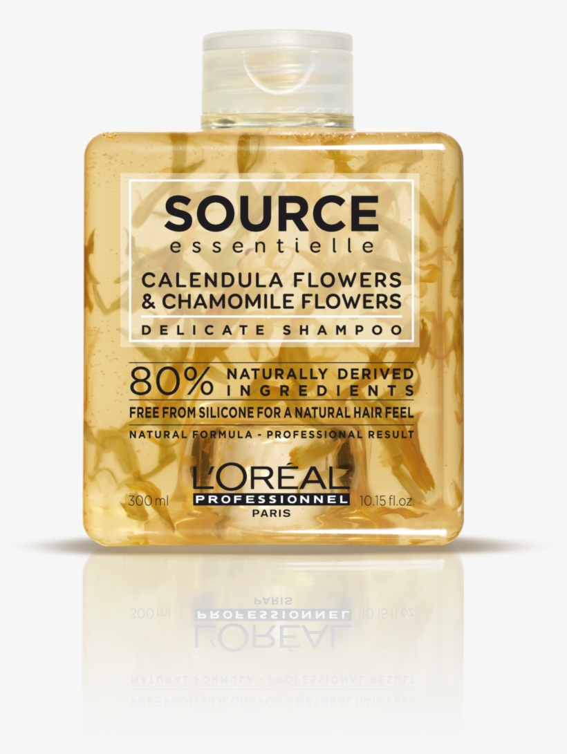 L'oreal Source Essentielle Delicate Shampoo 300ml - L Oréal Professionnel Source Essentielle Daily Detangling, transparent png #3956772