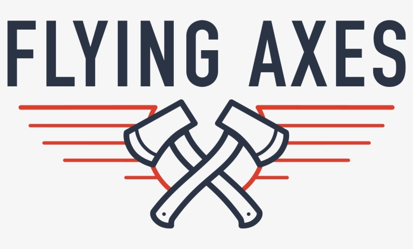 Flying Axes Logo - Axes Logo, transparent png #3957386