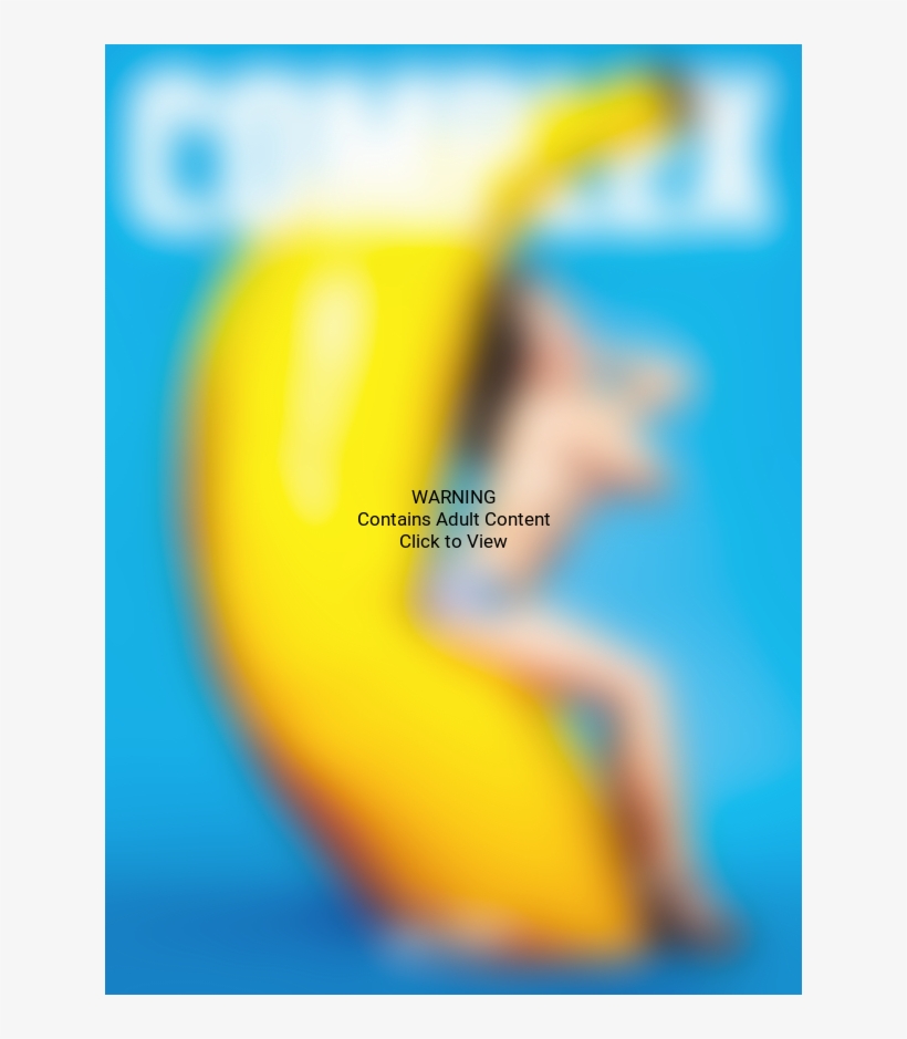 Topless, Sitting On An Inflated Banana - Demi Lovato Inflate, transparent png #3957412