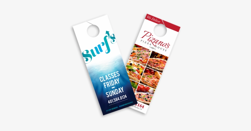 Business Door Hanger Printing Manhattan - Door Hangers Png, transparent png #3957813