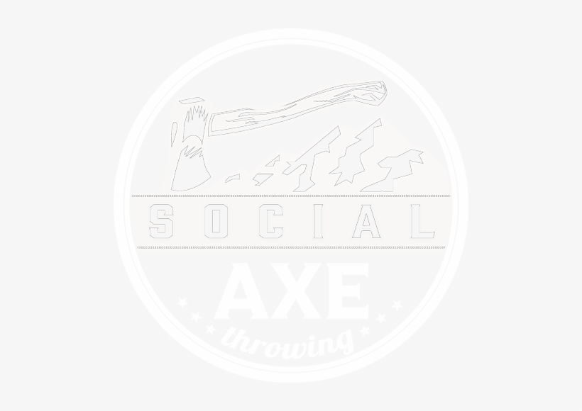 Social Axe Throwing - Emblem, transparent png #3958047