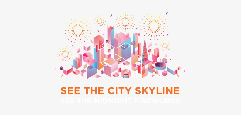 See The City Skyline - Cmo Club, transparent png #3958117