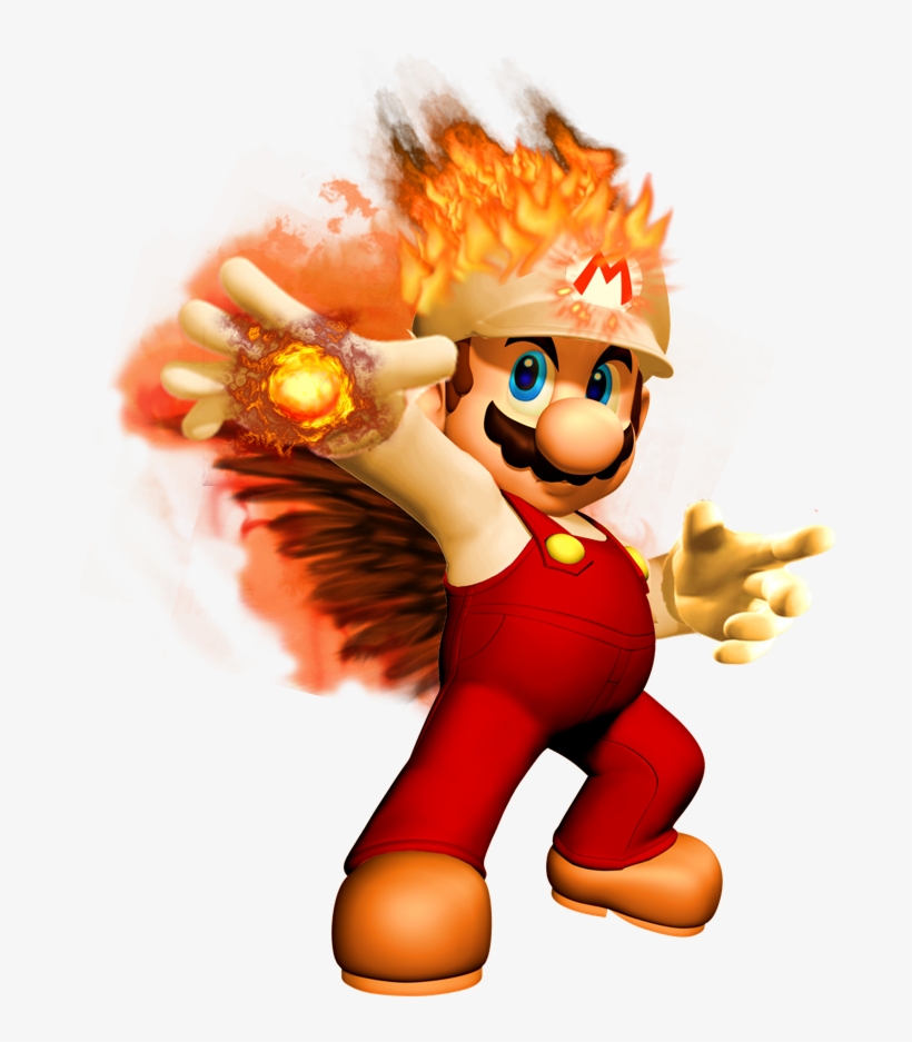 Great Fire Mario Iii - Mario Bros De Fuego, transparent png #3958121