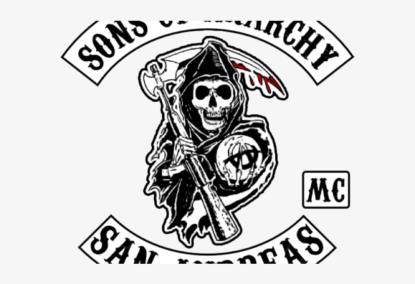 Graffiti Clipart Anarchy Symbol - Sons Of Anarchy Logo, transparent png #3958648