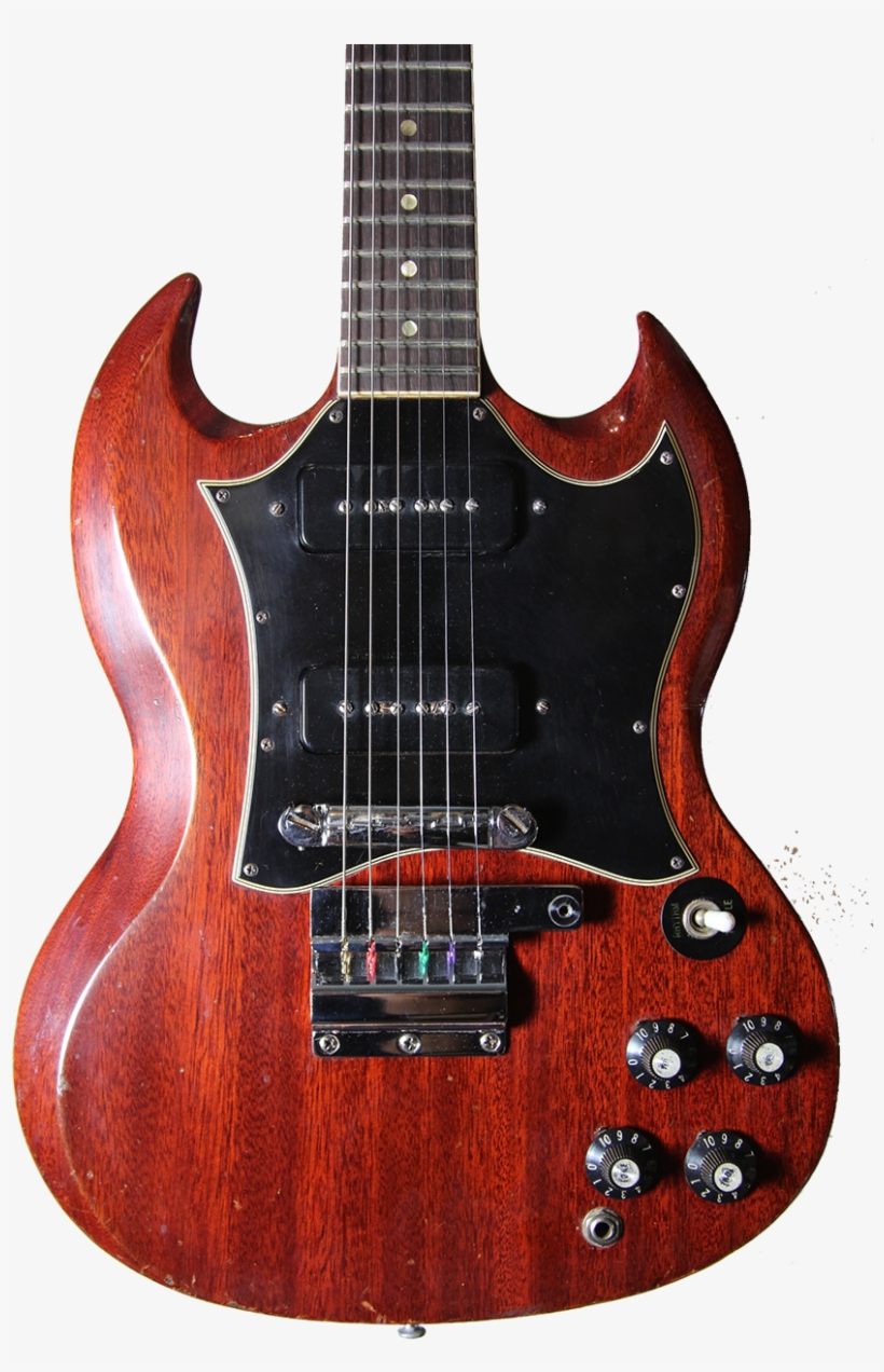 1969 Gibson Sg Special - Guitar, transparent png #3959275