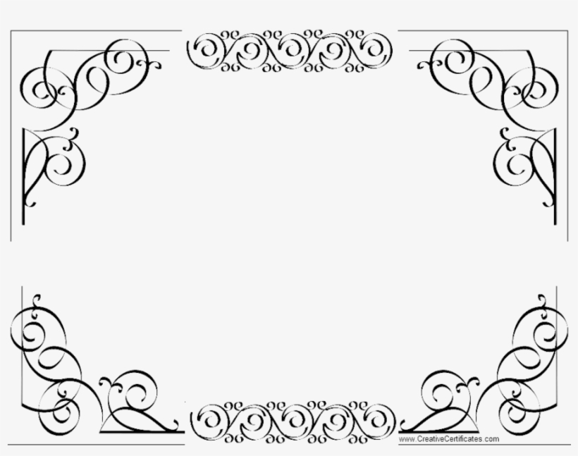 Certificate Border Clipart Template Microsoft Word - Border For Certificate Of Appreciation, transparent png #3959459