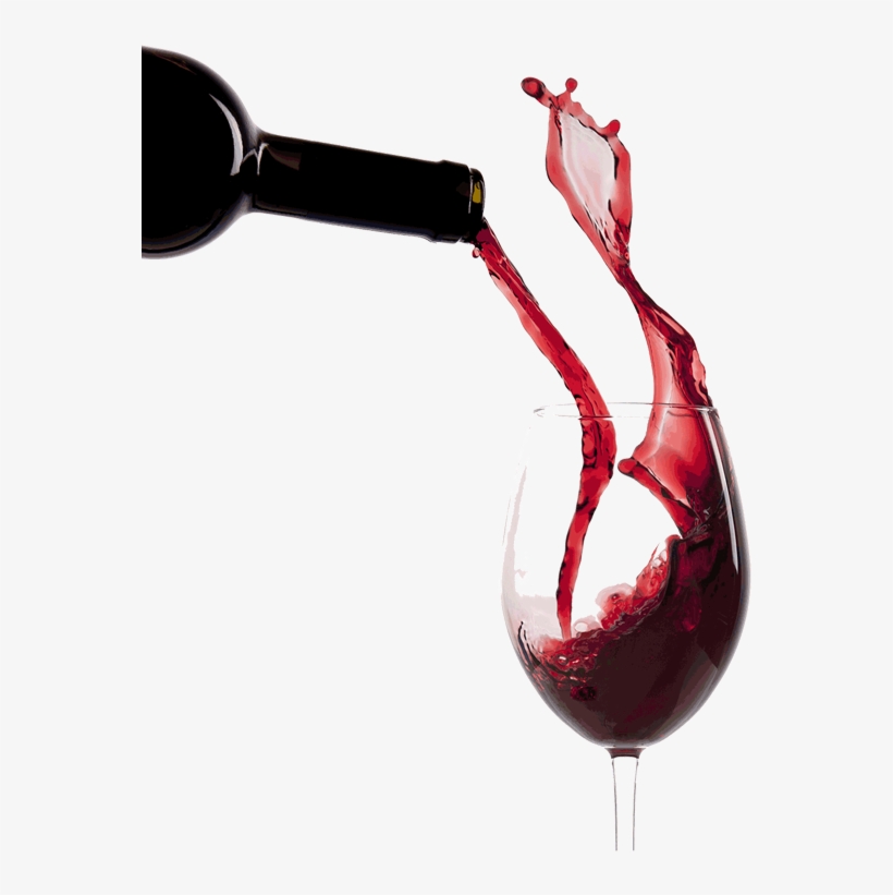 Wine Glass Pour Png Download " - Bottiglia Che Versa Vino Png, transparent png #3959485