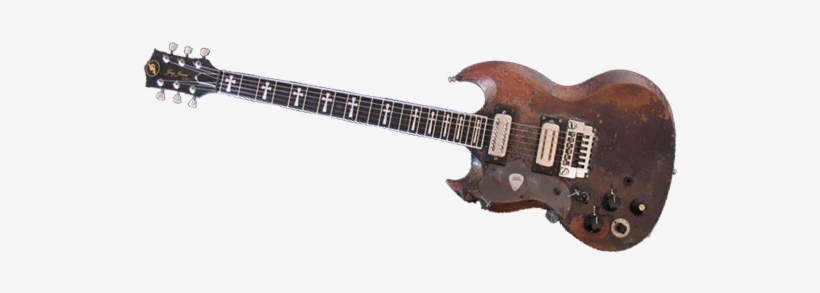 Of Course, Like Any Guitar Player, Iommi's Sound Is - Jaydee Old Boy Sg, transparent png #3959557
