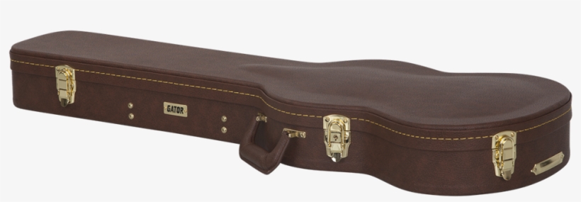 Gator Cases Gibson Sg® Guitar Deluxe Wood Case, Brown - Guitar, transparent png #3959561