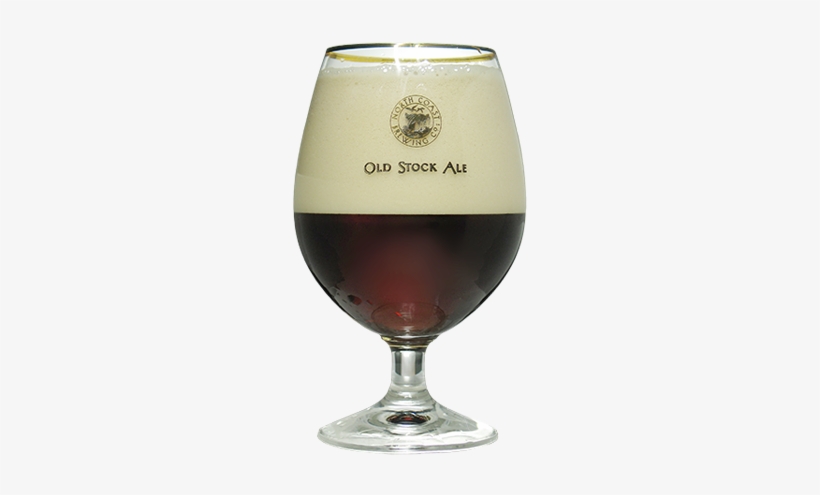 Old Stock Ale Pour - Wine Glass, transparent png #3959679