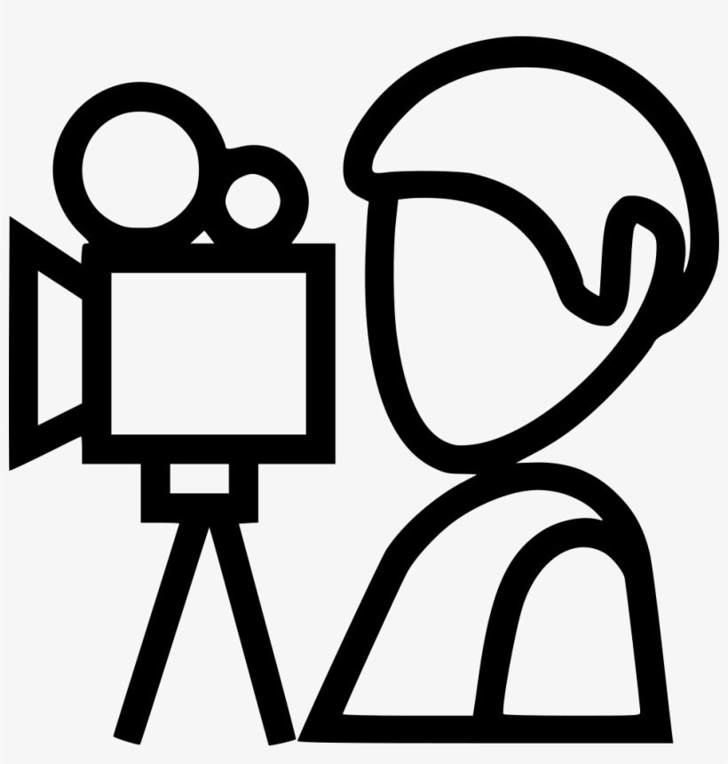 Camera Man - - Camera Man Icon, transparent png #3959846