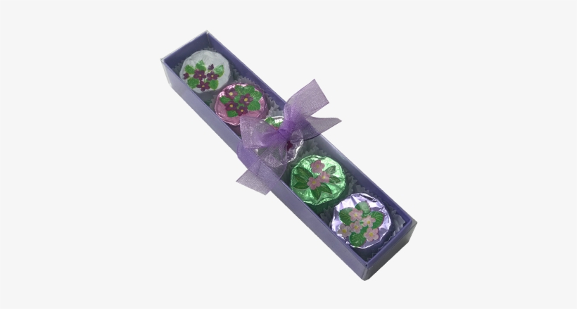 Foiled Milk Chocolate Violets - Pansy, transparent png #3960114
