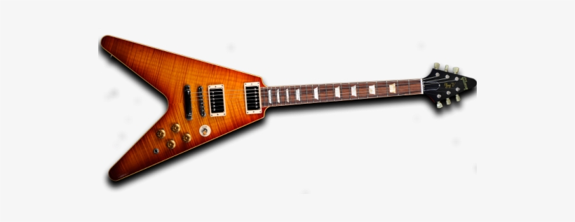 Kantor's Gibson '1959 Les Paul' Flying V Prototype - Gibson Les Paul Standard Sunburst 2011 (s520), transparent png #3960286