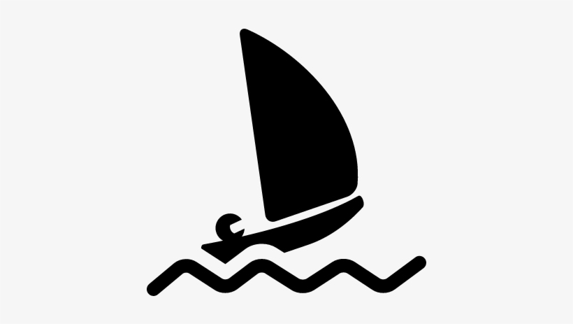 Paralympic Sailing Boat Vector - Sailing Icon, transparent png #3960287