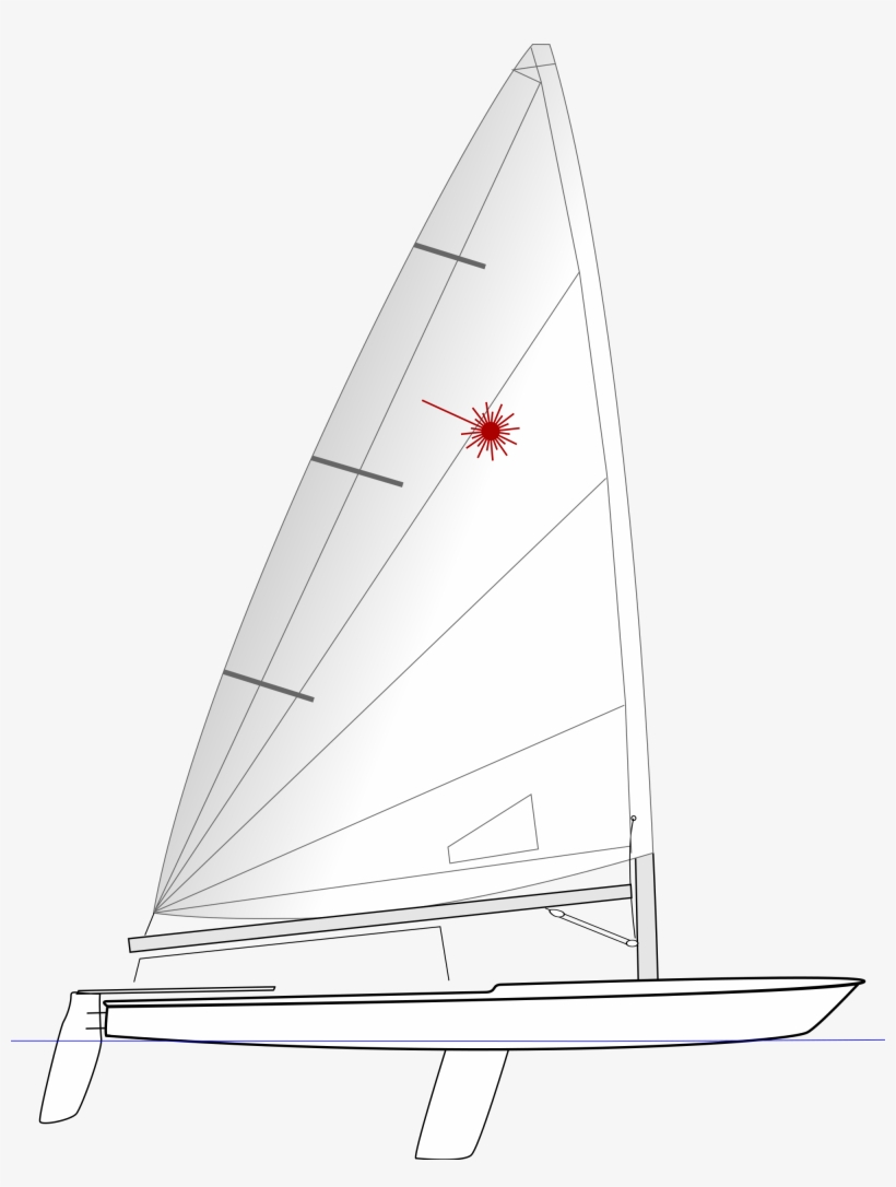 Rio Olympic Games Laser - Sail, transparent png #3960520