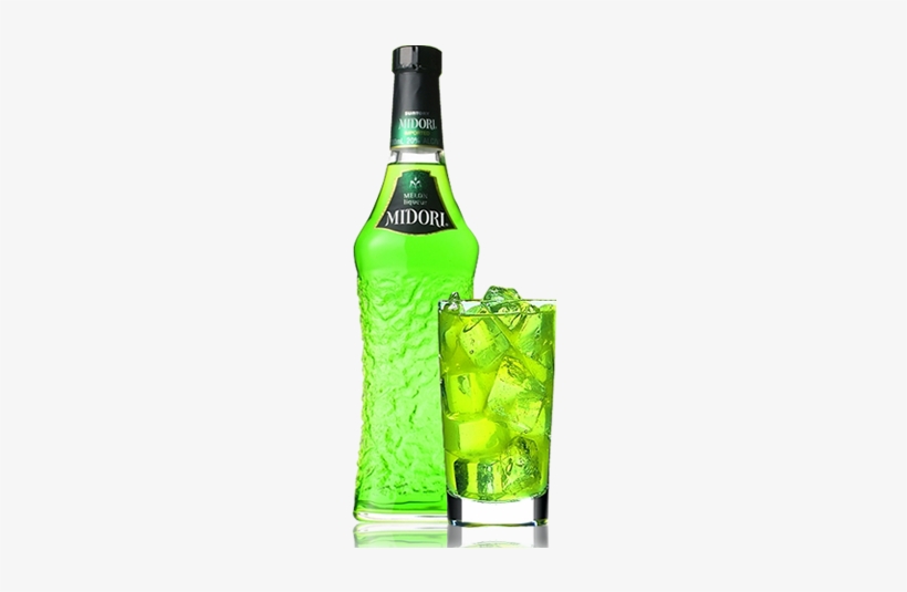 Midori On The Rocks - Midori Sour, transparent png #3960819