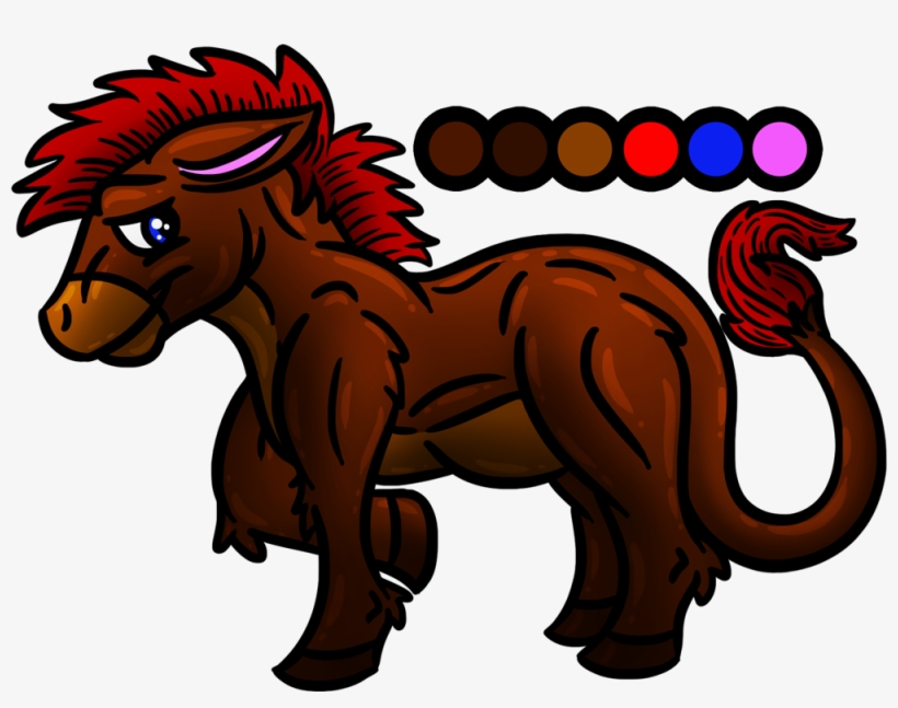 Meet Nasty The Donkey - Cartoon, transparent png #3961316