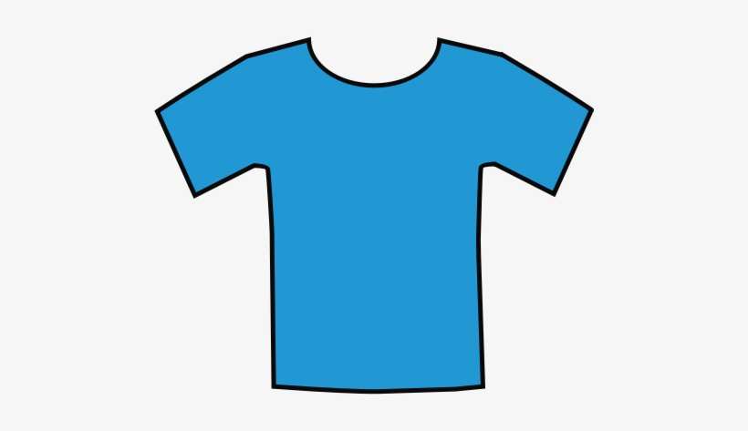 This Free Icons Png Design Of Blue T-shirt, transparent png #3961602