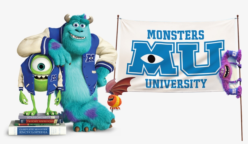 Monsters University Clearart Image - Mike Y Sulley En Monsters University, transparent png #3962092