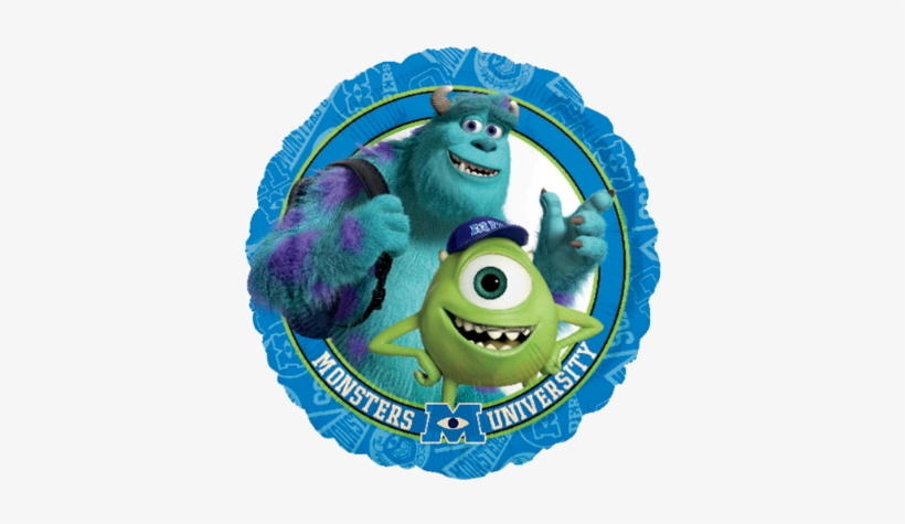 18" Monsters University Group Foil Balloon - Monster University 18 Foil Balloons, transparent png #3962191