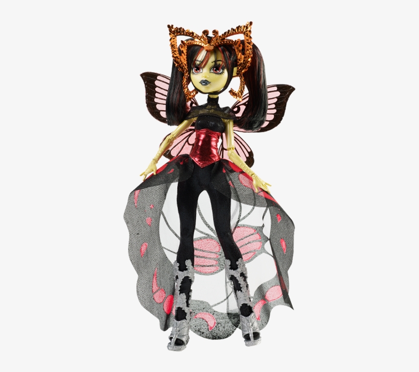 Monster High Luna Mothews Doll, transparent png #3962486