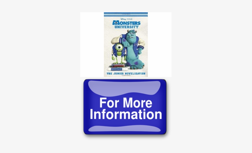 In Monsters University Junior Novelization Disney/pixar - Monsters University: The Junior Novelization [book], transparent png #3962710