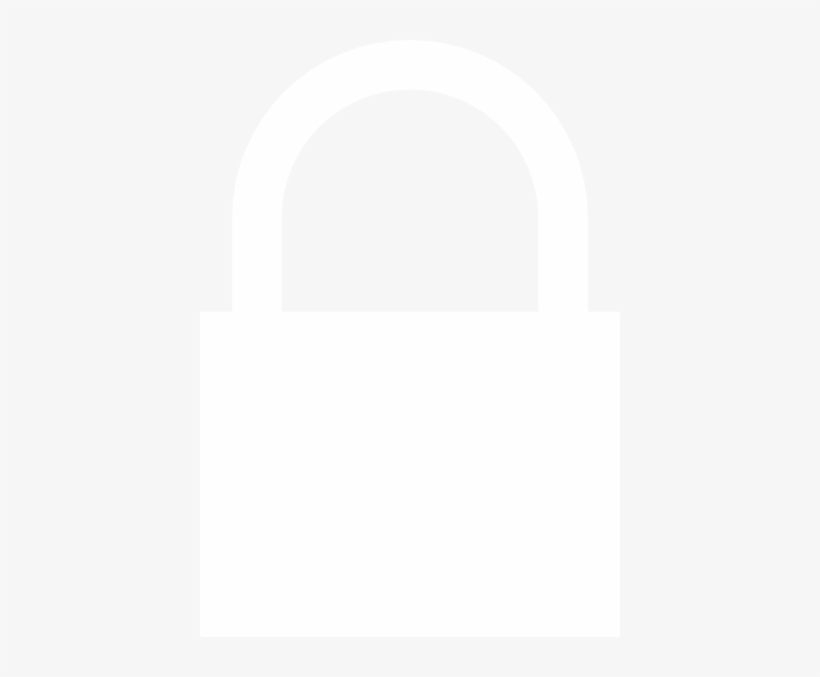 Small - Lock Logo White Png, transparent png #3963314
