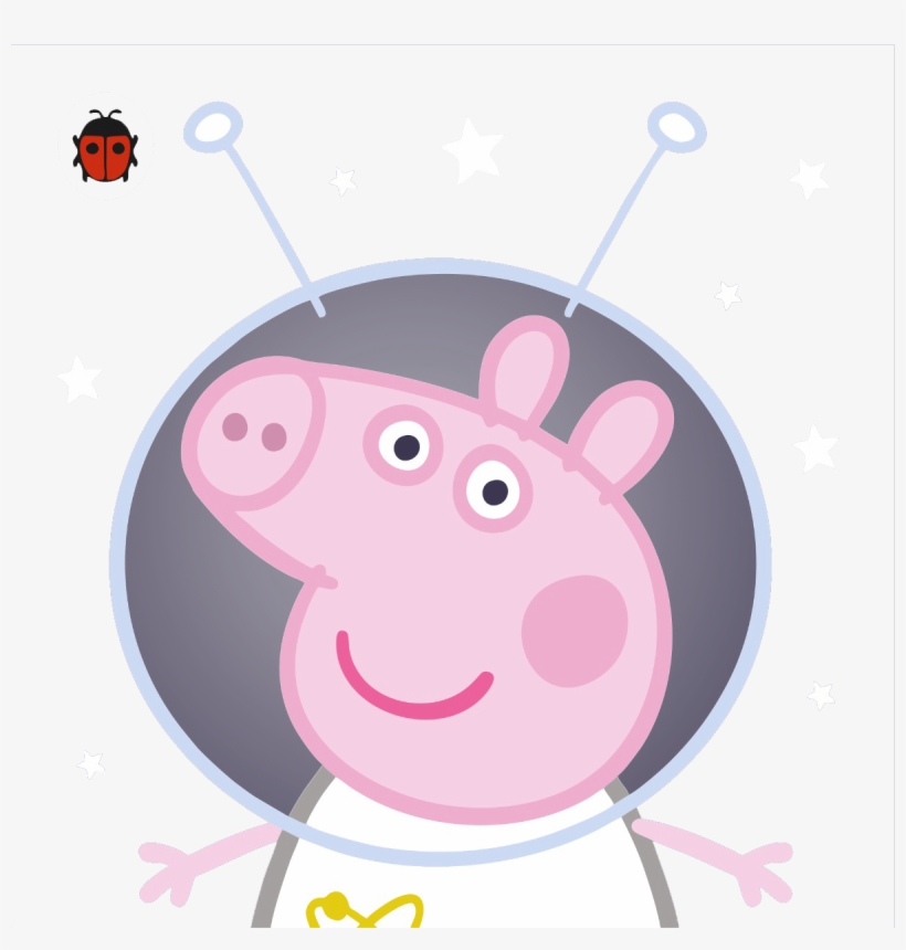Peppa Pig Astronauta 01 Imagens Png - Peppa Astronauta, transparent png #3963439