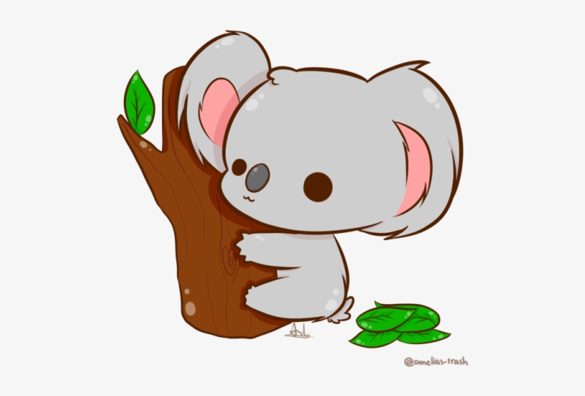 Tumblr Koala Drawing - Koala Kawaii, transparent png #3963495