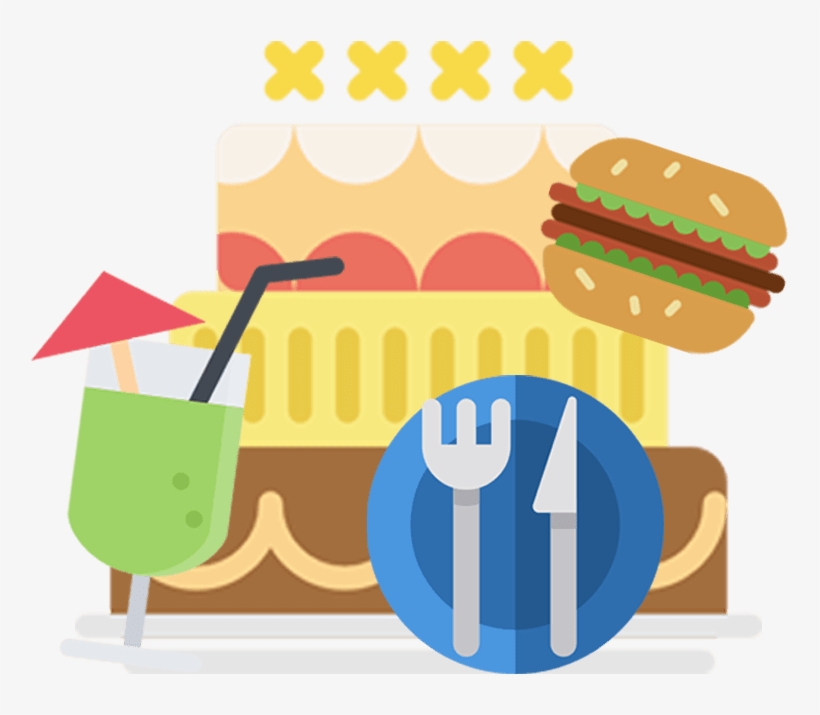 Food & Beverages - Cake, transparent png #3963554