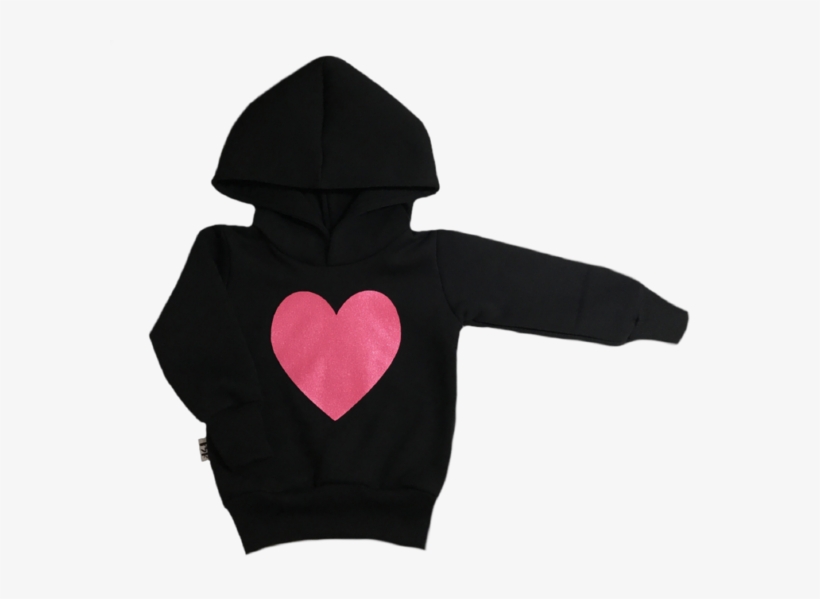 Sparkle Heart Hoodie - Hoodie, transparent png #3963627