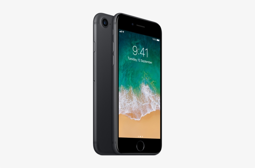 Iphone - Apple Iphone 7 - Jet Black, transparent png #3963664