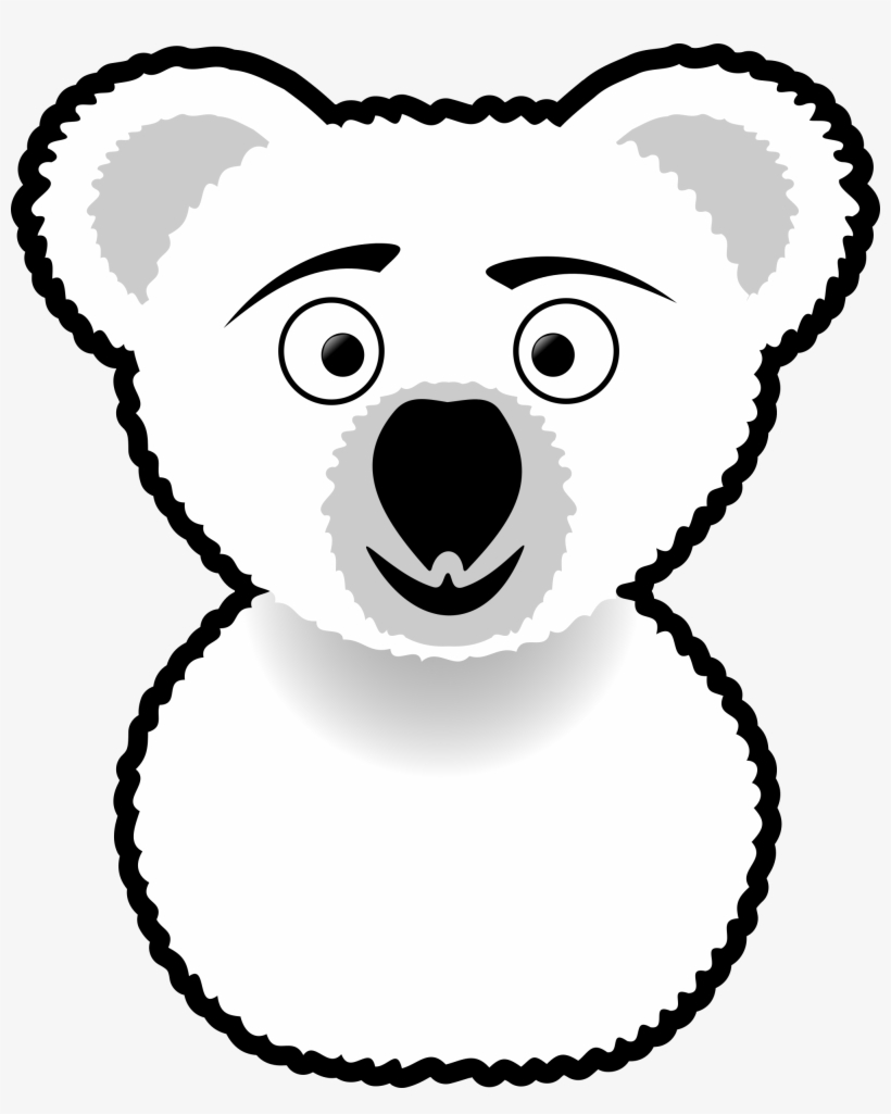 Koala Bear Line Art Drawing Computer Icons - Koala Clip Art, transparent png #3963665