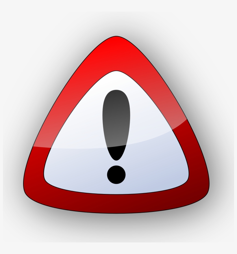Danger Sign Segnale Di Pericolo By Ernes Exclamation - Danger Sign, transparent png #3964057