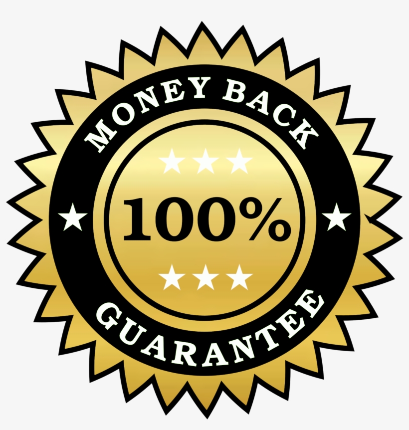For 100% We Ensure For 14 Days Money Back Guarantee - Darwin Design Llc 8" X 25' Rolls (fits Inside Machine), transparent png #3964148