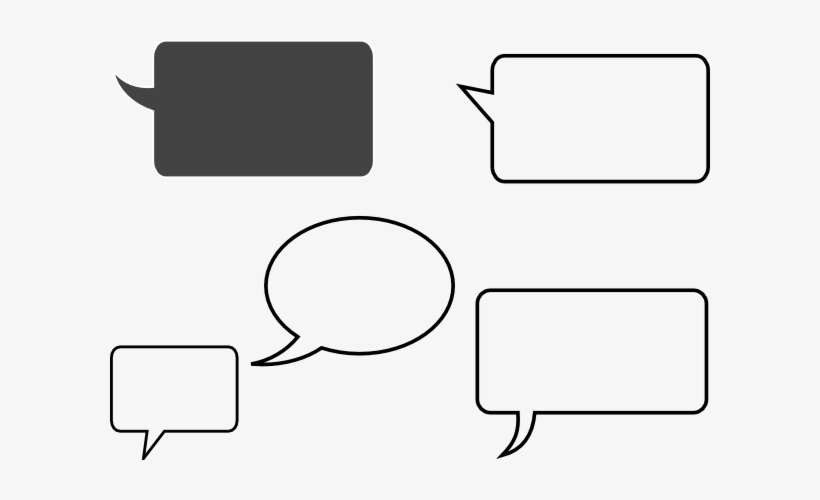 How To Set Use Speech Bubbles Icon Png - Speech Bubble Gray, transparent png #3965564