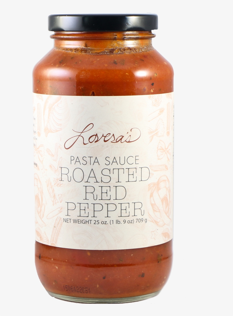 Roasted Red Pepper Pasta Sauce - Sugo, transparent png #3965626