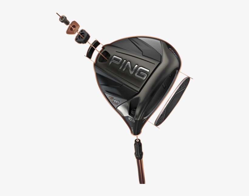 G400 Driver Max10 5exploded Ill 1s - Ping G400 Lst Golf Driver, transparent png #3966213