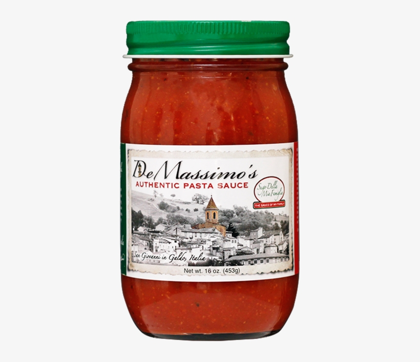 De Massimo's Authentic Pasta Sauce - Pasta, transparent png #3966258